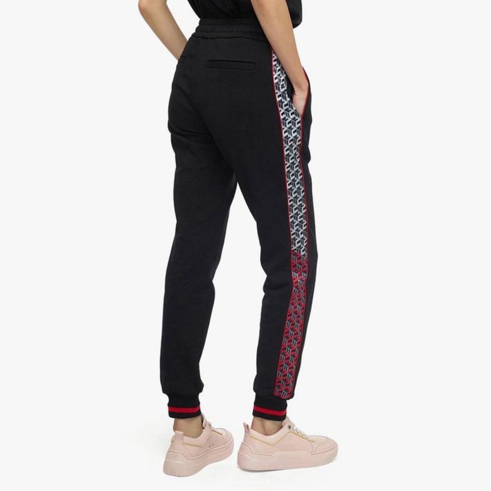 MCM sz XL Women’s Cubic Logo Monogram Sweatpants Jogger Pants